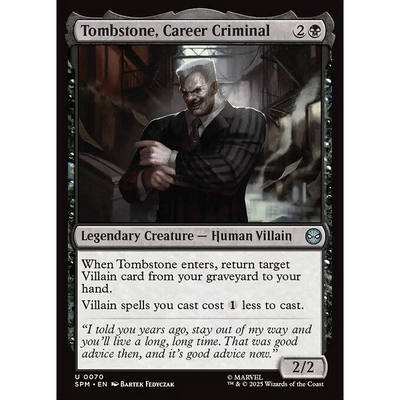 万智牌 Tombstone, Career Criminal 职业罪犯墓石 平/闪 SPM
