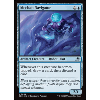 呆呆龙 万智牌 机体导航械 Mechan Navigator 平/闪 虚空边域 EOE