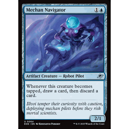 呆呆龙 万智牌 机体导航械 Mechan Navigator 平/闪 虚空边域 EOE