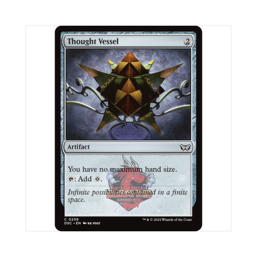 万智牌 思想容器 Thought Vessel 暮悲邸:鬼屋惊魂指挥官 神器 铁