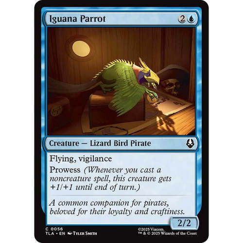 万智牌 iguana parrot 鬣鹦鹉 TLA 平/闪