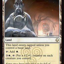 万智牌 Abandoned Air Temple 荒废气和寺 TLA 扩画 平/闪