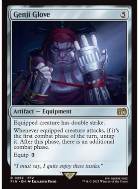 万智牌 源氏之护手 Genji Glove 平/闪/扩画/潮涌 最终幻想