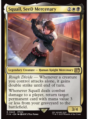 万智牌 SeeD佣兵斯考尔 Squall SeeD Mercenary 平/闪 最终幻想