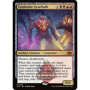 万智牌 燃煤巨械 Coalstoke Gearhulk 英文 平/闪/异画 乙太漂移