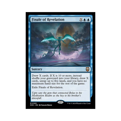 呆呆龙卡牌 万智牌 预示终时 英文 摩登新篇3 指挥官 MH3 平/闪