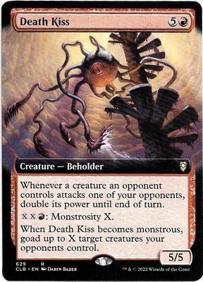 呆呆龙卡牌 万智牌 争战博德之门 英文 扩画 死吻之眼