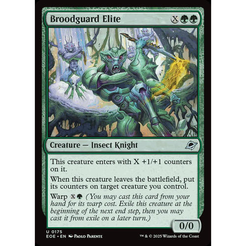 呆呆龙 万智牌 巢卫菁英 Broodguard Elite 平/闪 虚空边域 EOE