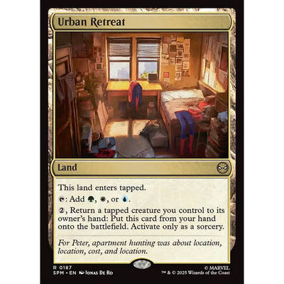 万智牌 Urban Retreat 城中居所 平/闪/扩画 SPM