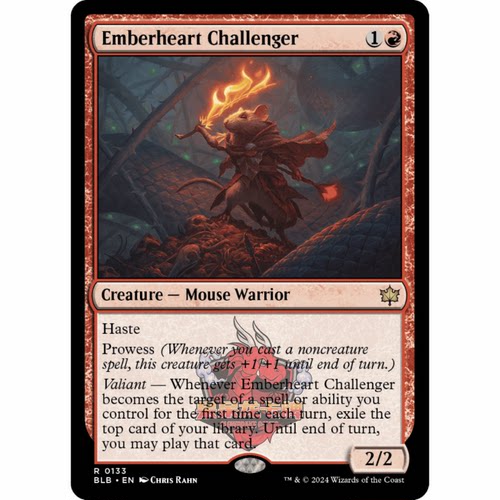 呆呆龙 万智牌 烬心挑战者 Emberheart Challenger 0133 平/闪