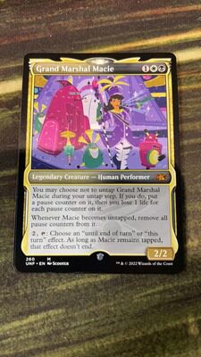 呆呆龙卡牌 万智牌 英文 鸡飞4 grand marshal macie 260