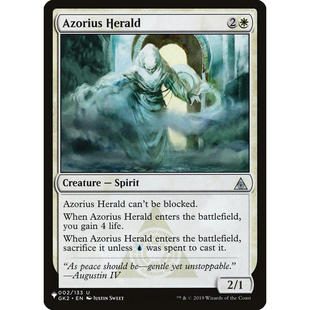 万智牌 GK2 2 azorius herald 俄佐立传令使 the list
