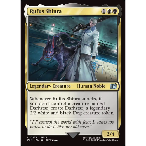万智牌 路法斯 神罗 Rufus Shinra 平/闪/扩画/潮涌 最终幻想