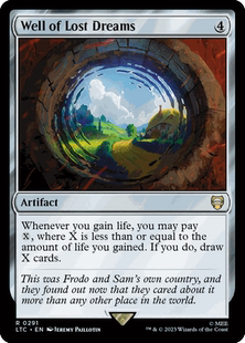 呆呆龙卡牌 万智牌 迷梦深井 英文 魔戒:中州传说指挥官 神器 金