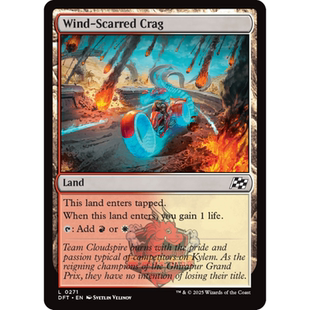 万智牌 风蚀峭壁 Wind-Scarred Crag 英文 平/闪/异画 乙太漂移