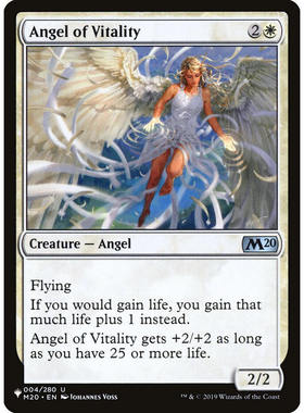 万智牌 PAGL 6 angel of vitality 活力天使 the list