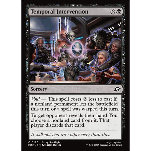 呆 万智牌 时间干预 Temporal Intervention 平/闪 虚空边域 EOE