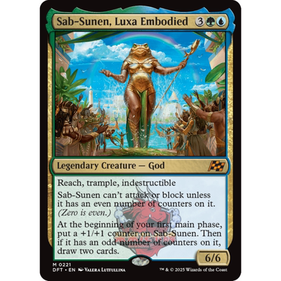 罗夏河化身萨苏恩 Sab-Sunen,luxa Embodied 平/闪 乙太漂移