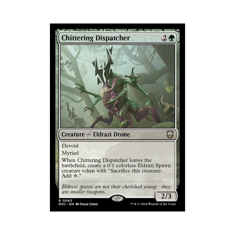 万智牌 吱响调度体 简中/英文 摩登新篇3指挥官 平/闪