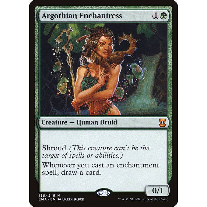 呆呆龙卡牌 万智牌 亚格斯咒术师 平/闪 中/英 经典大师 EMA