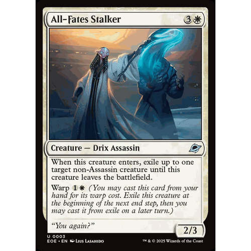呆 万智牌 封命潜行客 All-Fates Stalker 平/闪 虚空边域 EOE