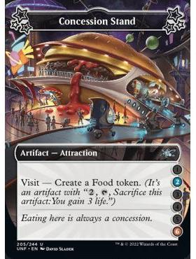 呆呆龙 万智牌 英文 鸡飞4 平/闪 Concession Stand