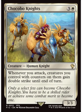 万智牌 陆行鸟骑兵队 Chocobo Knights 平/闪/扩画 最终幻想