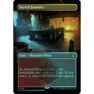 呆呆龙卡牌 万智牌 闪 圣洁锻炉 英文 拉尼卡:妙探寻凶 地 金