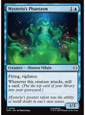 万智牌 Mysterio's Phantasm 神秘客的幻象 平/闪 SPM 蜘蛛侠