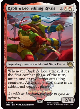 Raph & Leo, Sibling Rivals 相互争胜的拉夫与里奥 异画 平/闪