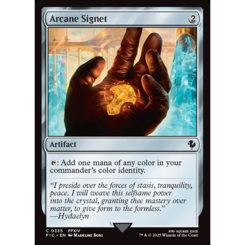 万智牌 秘法印记 Arcane Signet 0335 平/闪/扩画 最终幻想