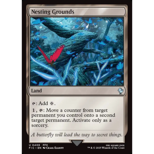 呆呆龙 万智牌 筑巢栖地 Nesting Grounds 平/闪/扩画 最终幻想