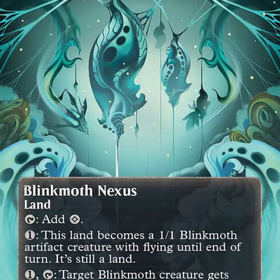 呆呆龙 万智牌 光蛾连结点 海报 英文 平/闪/银河 虚空边域 EOS