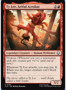 万智牌 ty lee artful acrobat 优雅舞者泰丽TLA 平/闪