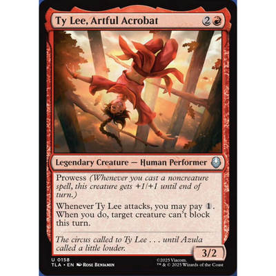万智牌 ty lee artful acrobat 优雅舞者泰丽TLA 平/闪