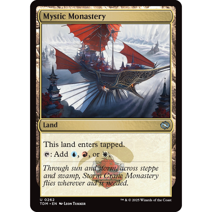 万智牌 鞑契 龙岚录 Mystic Monastery 神秘寺院