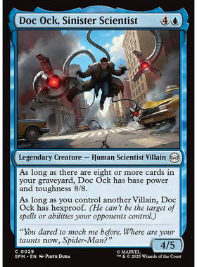 Doc Ock, Sinister Scientist 邪恶科学家章鱼博士 平/闪 SPM