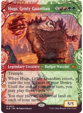 万智牌 异画 骇人守护者哈格斯 Hugs, Grisly Guardian 333 平/闪