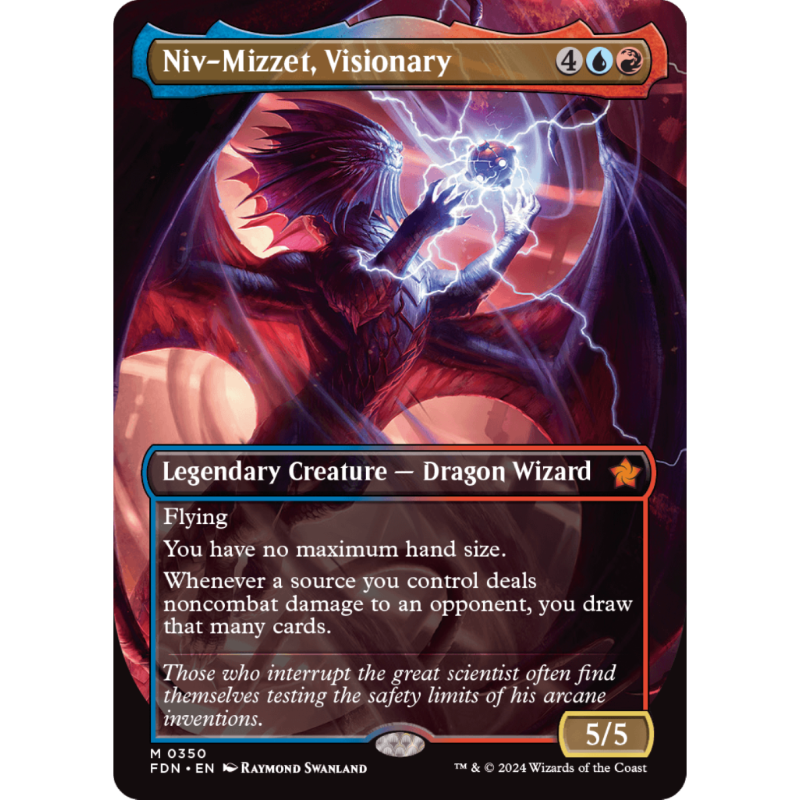 远见尼米捷 Niv-Mizzet, Visionary 平/闪/异画 基石构筑 多色