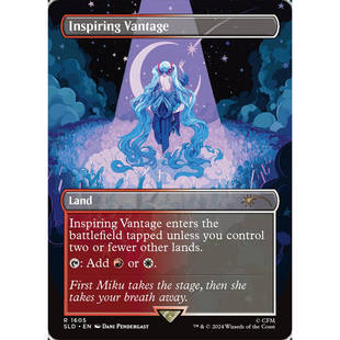 呆呆龙卡牌 万智牌 启迪胜地 初音未来联动 英文/日文 平/闪 SL