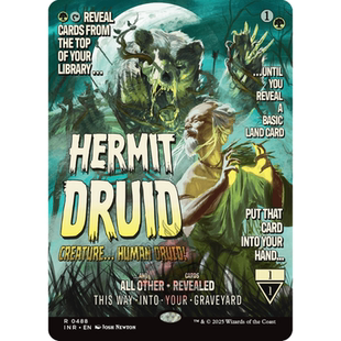 呆呆龙 万智牌 隐者德鲁伊 英文 平/闪/海报/日印 依尼翠重制版