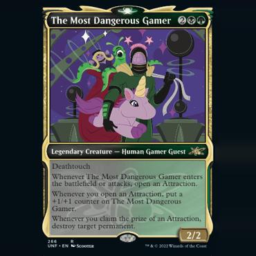 万智牌 鸡飞4 平/闪/银河/异画 The Most Dangerous Gamer