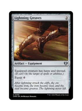 呆呆龙 万智牌 护胫 Lightning Greaves 简中/英文 指挥官大师