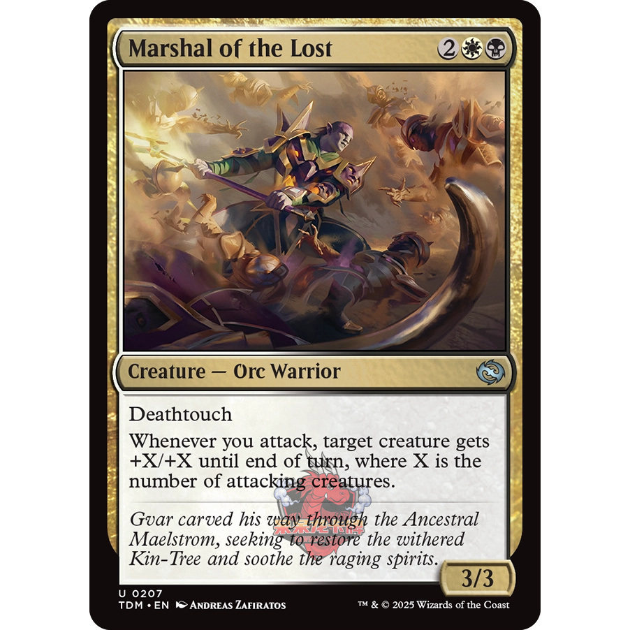 万智牌 鞑契 龙岚录 平/闪 Marshal of the Lost 逝者元帅