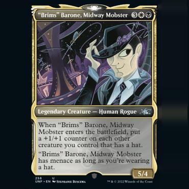 万智牌 鸡飞4 平/闪/银河/异画 Brims Barone, Midway Mobster