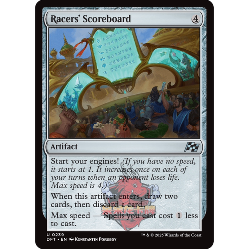 万智牌 赛手记分牌 Racers' Scoreboard 平/闪 乙太漂移 神器 银