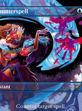 呆呆龙 万智牌 反击咒语 闪 英文 secret Lair SL 蓝色