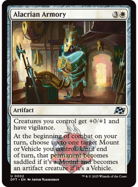 万智牌 阿拉克里安军械库 Alacrian Armory 英文 平/闪 乙太漂移