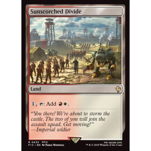 万智牌 日灼分岭 Sunscorched Divide 平/闪/扩画 最终幻想