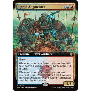 万智牌 心急增现师 Rapid Augmenter 斑隆洛指挥官 扩画 平/闪